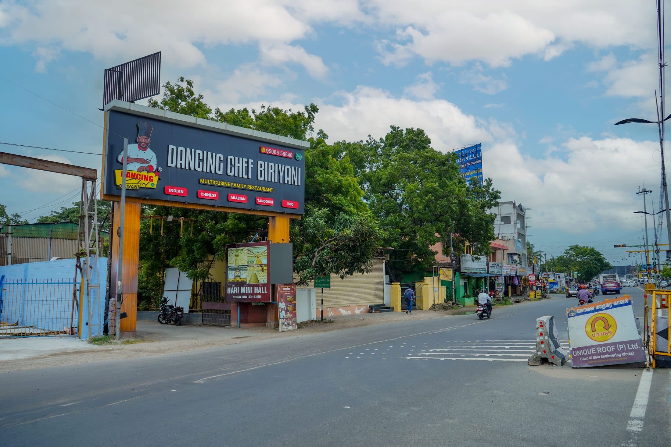 The entrance, greenery and garden — Dancing Chef Biriyani, Coimbatore (9)